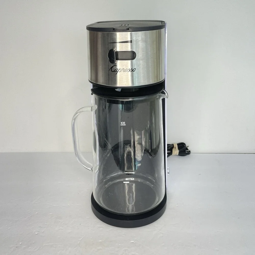 Jura Capresso Ice Tea Maker Brewer w/ 80oz Glass Pitcher  Model 624.02